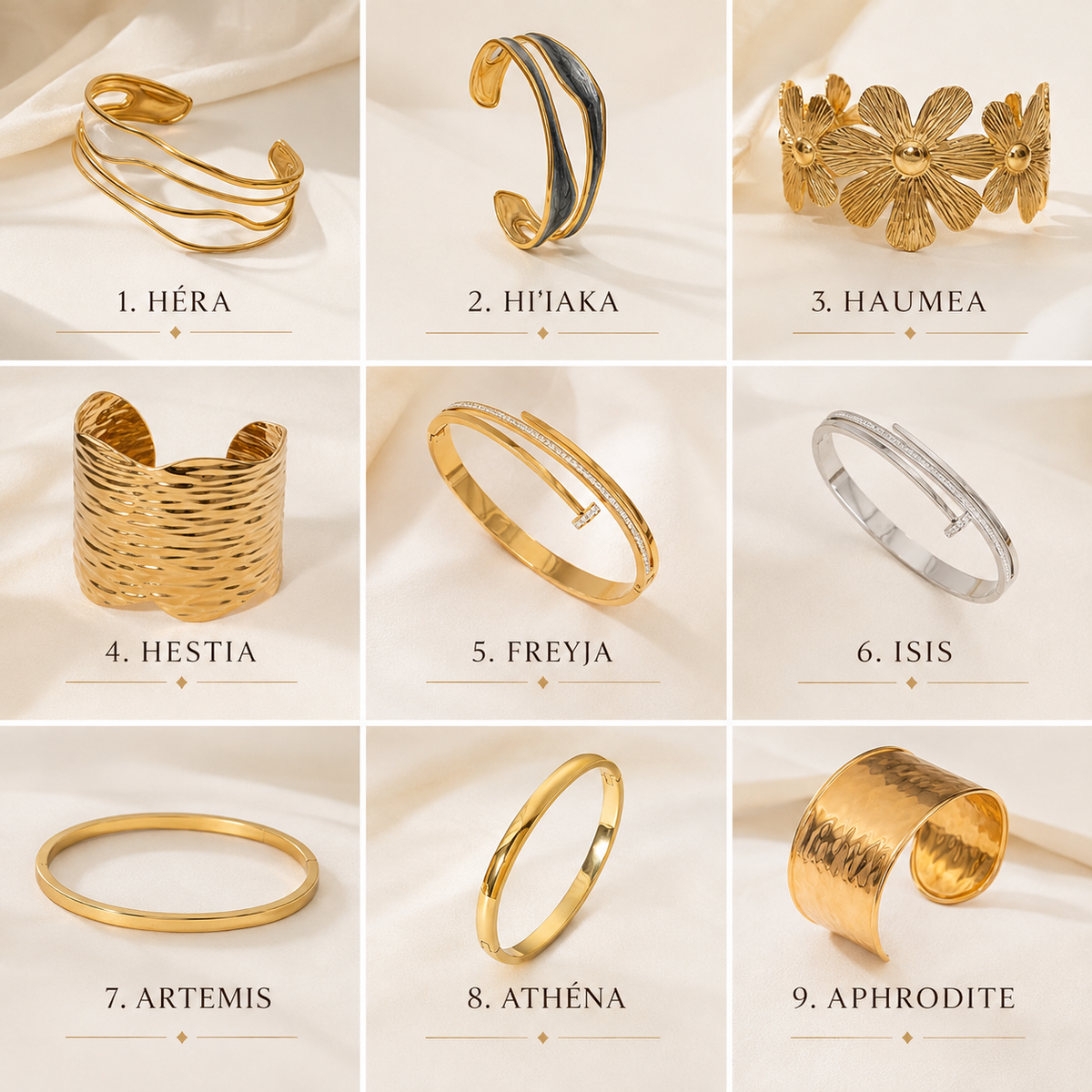 Bracelets Tahiti Sweet Jewel "THE GODDESS COLLECTION"