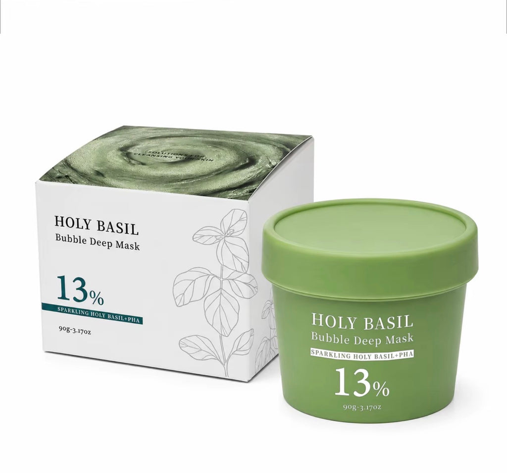 SKIN - Masque Visage Purifiant Holy Basil Bubble Deep Mask 13 %