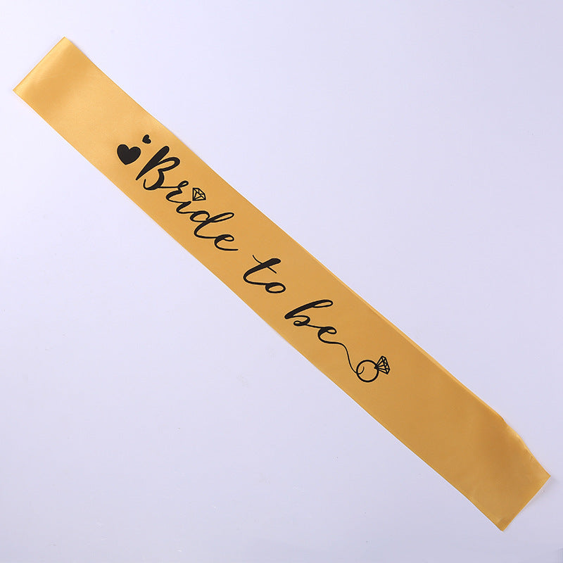 Écharpe “Bride to Be” – Spécial EVJF