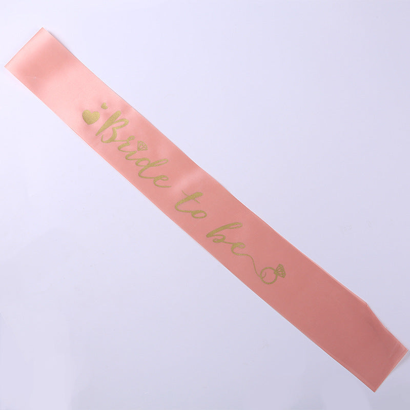 Écharpe “Bride to Be” – Spécial EVJF