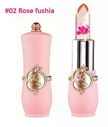 Baume à Lèvres Cristal – Fleur Précieuse & Éclats d’Or