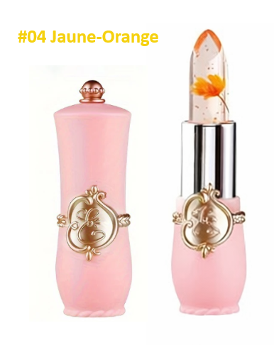 Baume à Lèvres Cristal – Fleur Précieuse & Éclats d’Or