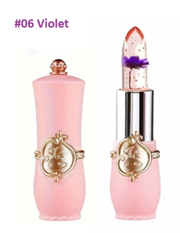 Baume à Lèvres Cristal – Fleur Précieuse & Éclats d’Or