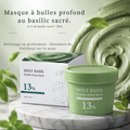 SKIN - Masque Visage Purifiant Holy Basil Bubble Deep Mask 13 %
