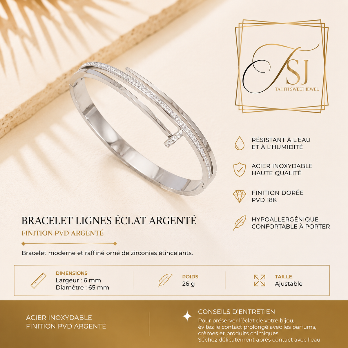 Bracelets Tahiti Sweet Jewel "THE GODDESS COLLECTION"