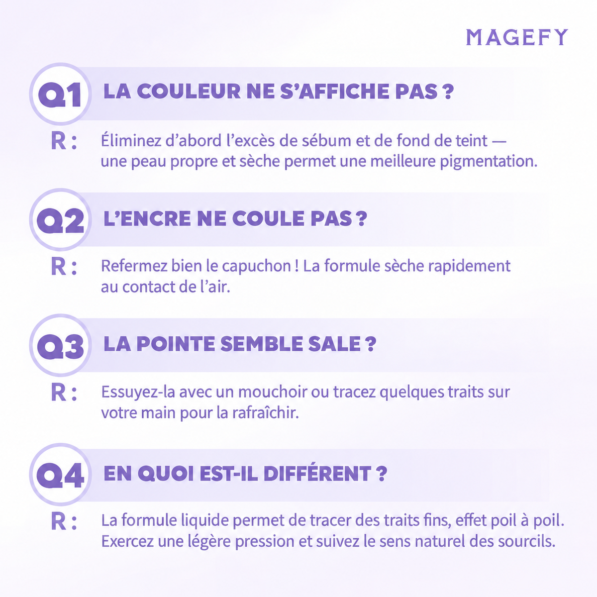 LASH - Stylo à liquide, haute qualité, imperméable, ultra-fin, double embout, tenue 24h - 3 teintes