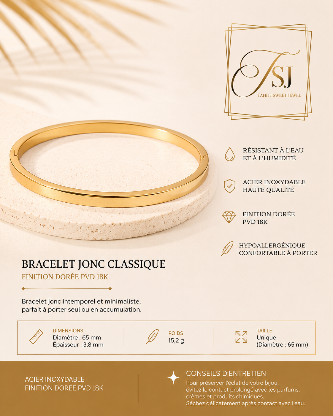 Bracelets Tahiti Sweet Jewel "THE GODDESS COLLECTION"