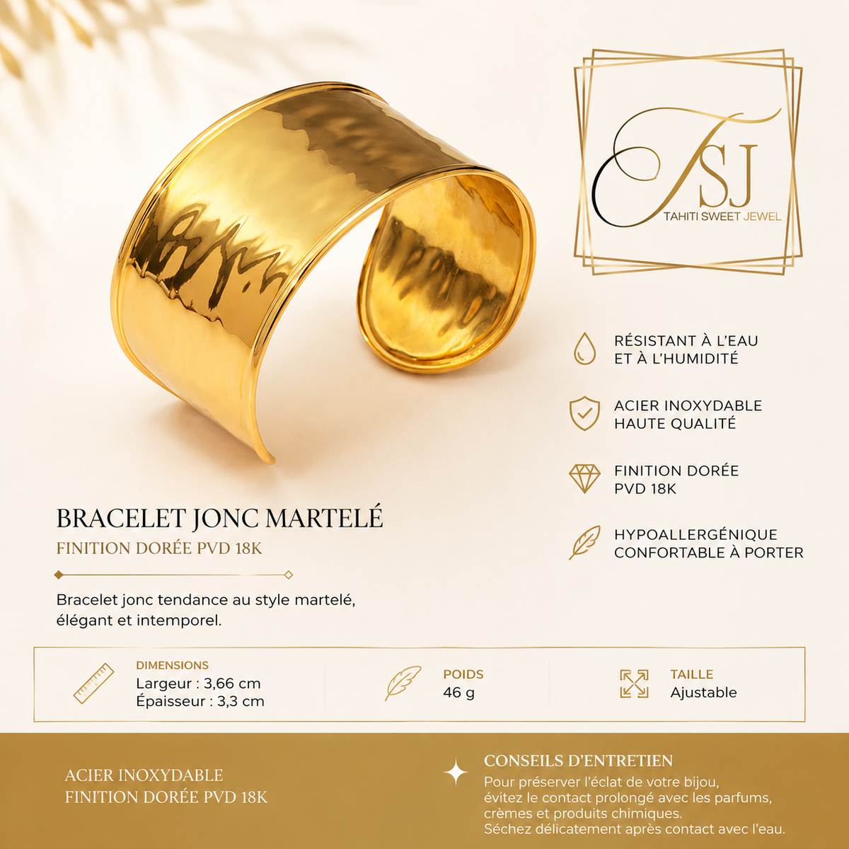 Bracelets Tahiti Sweet Jewel "THE GODDESS COLLECTION"
