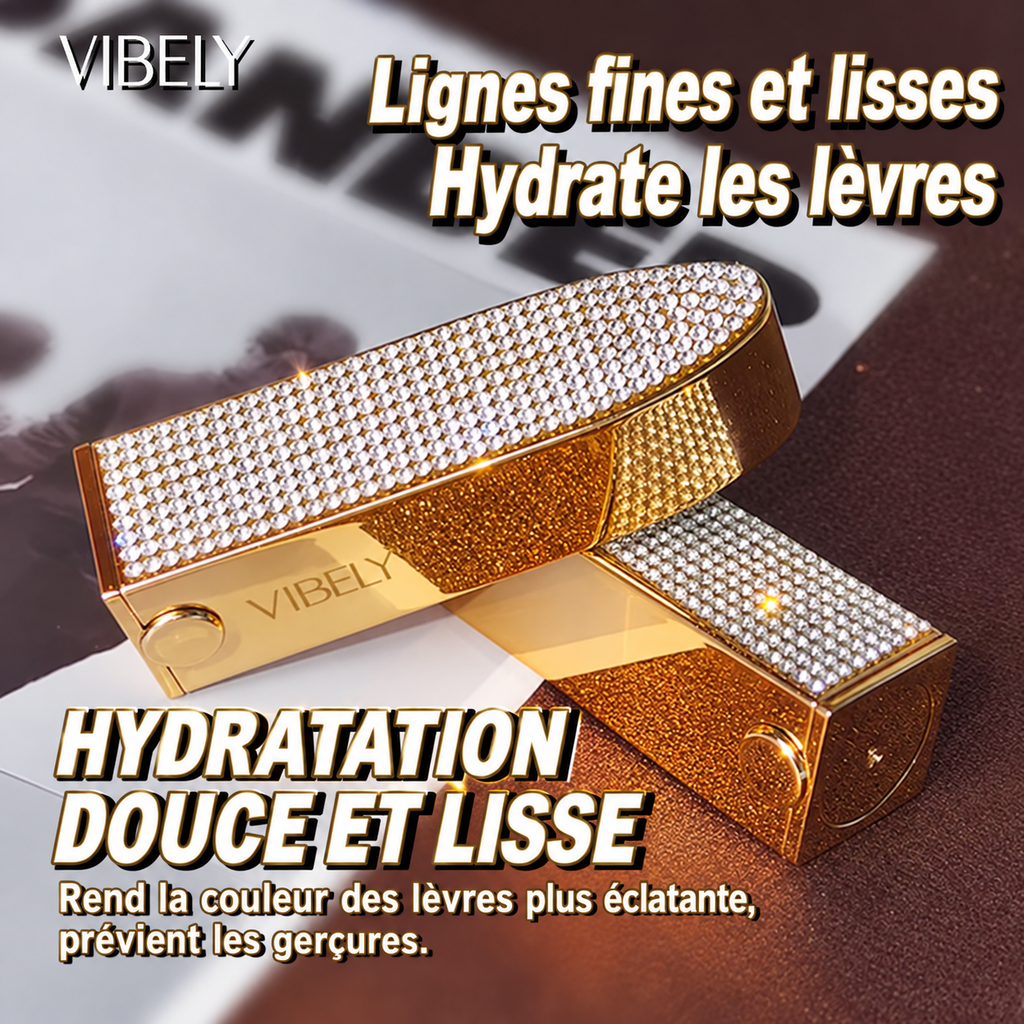KISS - Baume à lèvres changeant de couleur, nourrissant, à la cire d’abeille, waterproof - 3 teintes