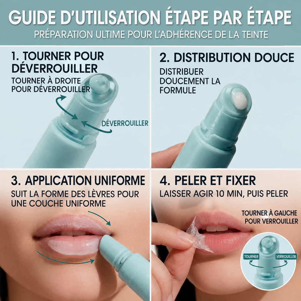 KISS - Masque peel-off Hydratant Anti-Dessèchement et Anti-Gerçures avec Acide Hyaluronique en Gel