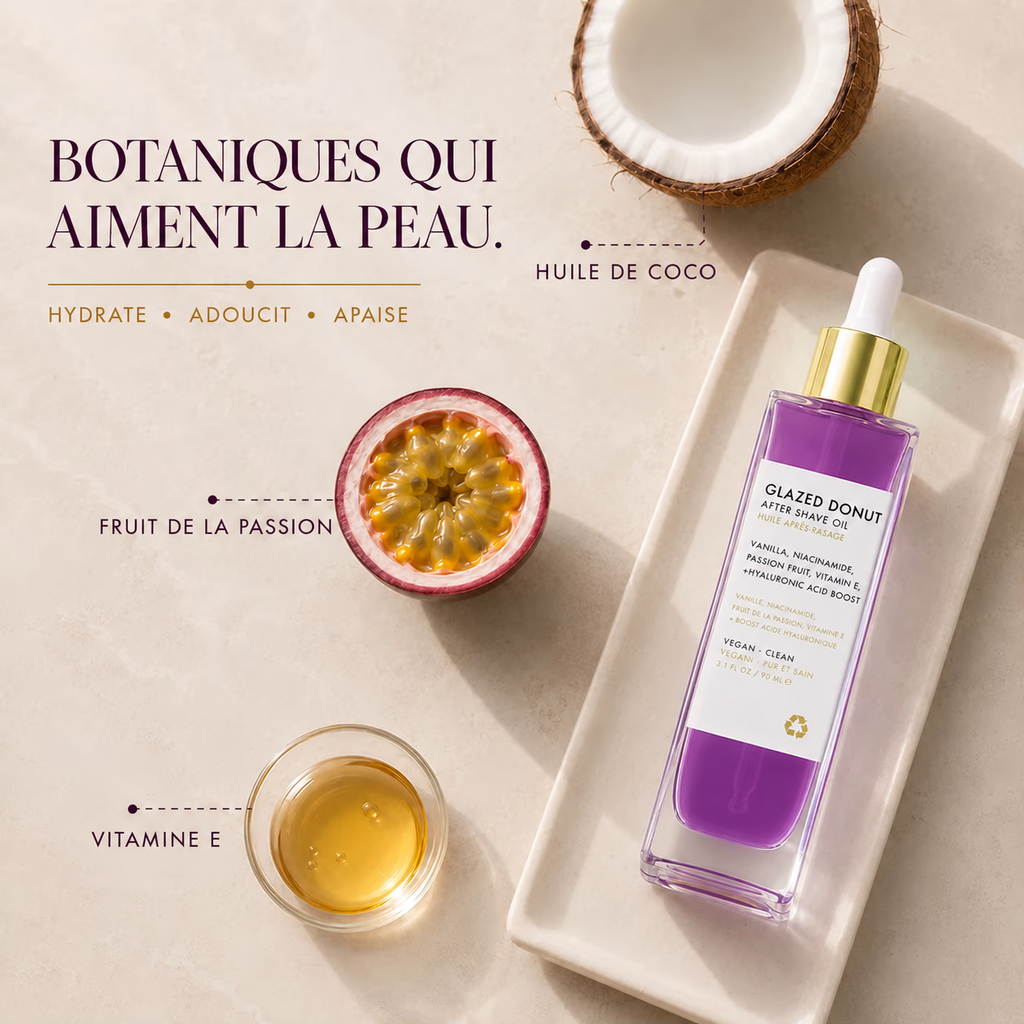 BODY - Huile Après-Rasage – Soin Corps Nourrissant & Éclatant