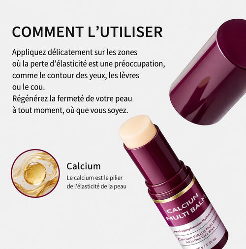 Baume Multi-Usages Calcium & Collagène – Hydratant & Soin Quotidien