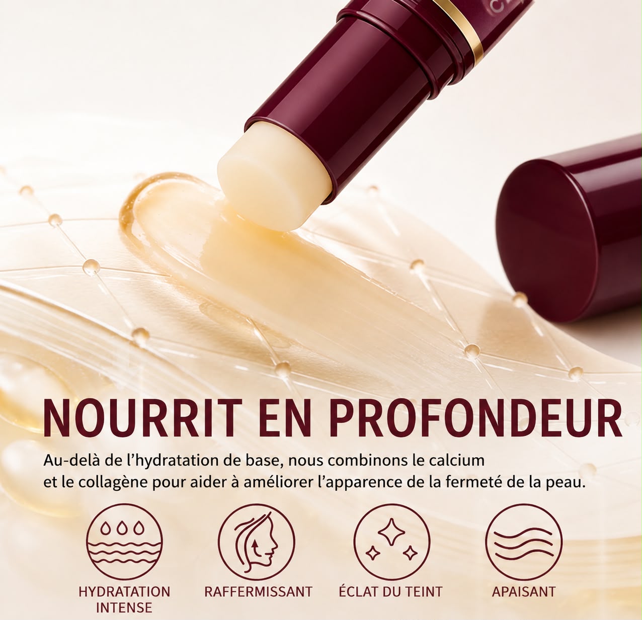 Baume Multi-Usages Calcium & Collagène – Hydratant & Soin Quotidien