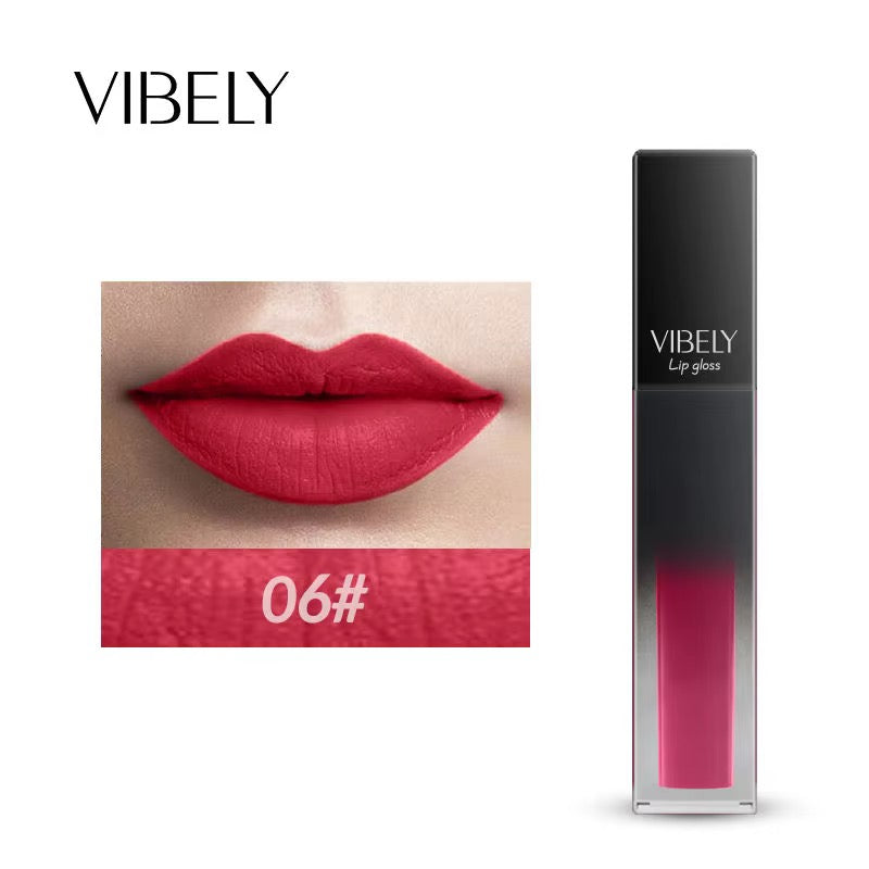 KISS - Rouge à lèvres liquide mat velouté à haute pigmentation waterproof - 4 teintes