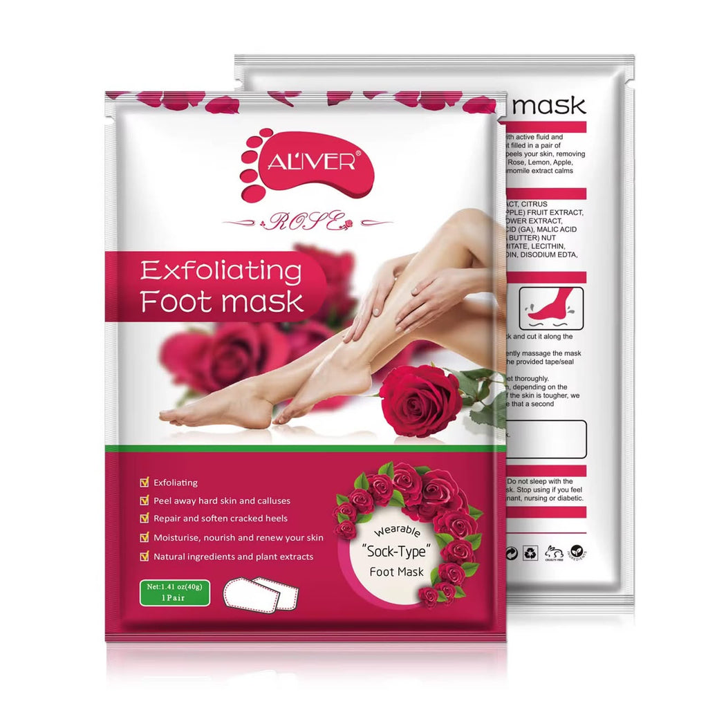 Masque Exfoliant pour les Pieds ALIVER - 4 variantes