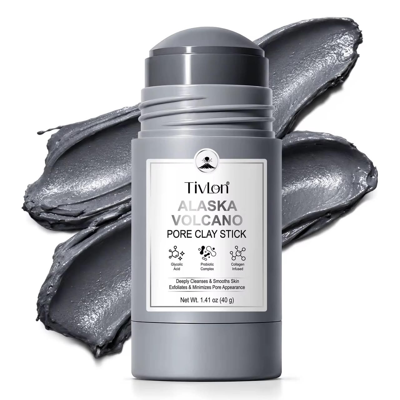 Masque Stick à l'Argile Volcanique & Charbon Actif