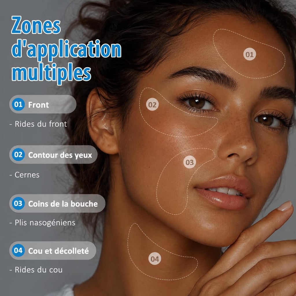 Patchs Hydrogel Contour des Yeux au Collagène ALIVER (60 pièces)