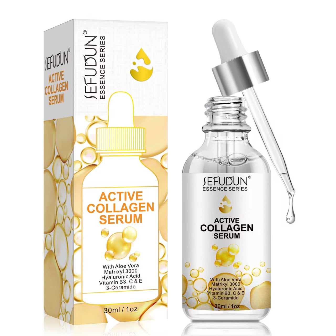 Sérum Visage Hydratant au Collagène